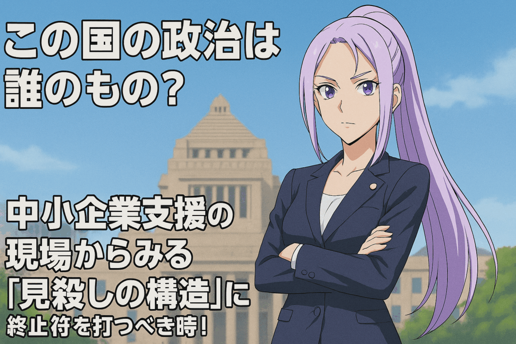 「この国の政治は誰のためのものか」